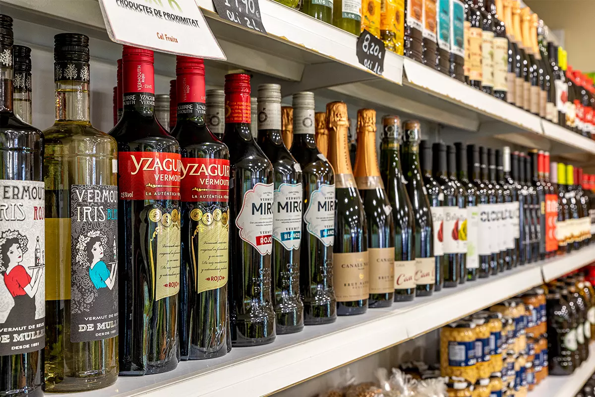 Imatge seccion vermuts de Cal Fruits